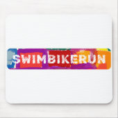 Ein tolles Triathlon-Geschenk für Ihren Freund ode Mousepad (Vorne)