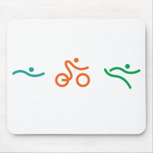 Ein tolles Triathlon-Geschenk für Ihren Freund ode Mousepad