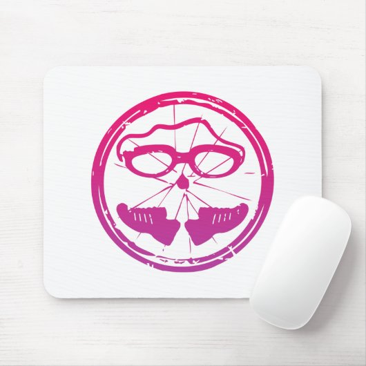 Ein tolles Triathlon-Geschenk für Ihren Freund ode Mousepad (Mit Mouse)