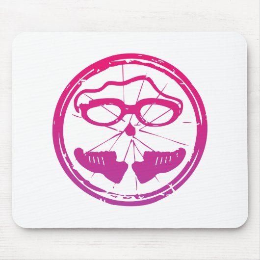 Ein tolles Triathlon-Geschenk für Ihren Freund ode Mousepad (Vorne)