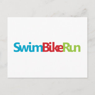 Ein tolles Triathlon-Geschenk für Ihren Freund ode Postkarte