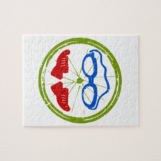 Ein tolles Triathlon-Geschenk für Ihren Freund ode Puzzle (Horizontal)