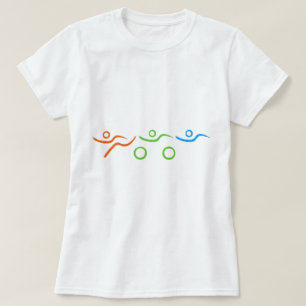 Ein tolles Triathlon-Geschenk für Ihren Freund ode T-Shirt
