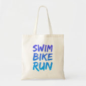 Ein tolles Triathlon-Geschenk für Ihren Freund ode Tragetasche (Vorne)