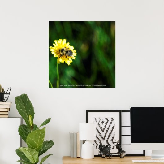 Ein Topf Gelb Poster (Heimbüro)