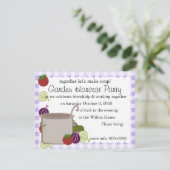 Ein Topf Suppe Einladung (Stehend Vorderseite)