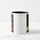 Ein Topf Walderdbeeren Tasse (Zentrum)