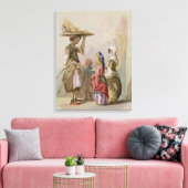 Ein Topfverkäufer, c.1855 Leinwanddruck (Insitu (Wohnzimmer))