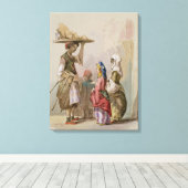 Ein Topfverkäufer, c.1855 Leinwanddruck (Insitu (Holzboden))