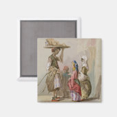 Ein Topfverkäufer, c.1855 Magnet (Vorderseite/Rückseite)