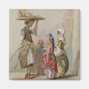 Ein Topfverkäufer, c.1855 Magnet