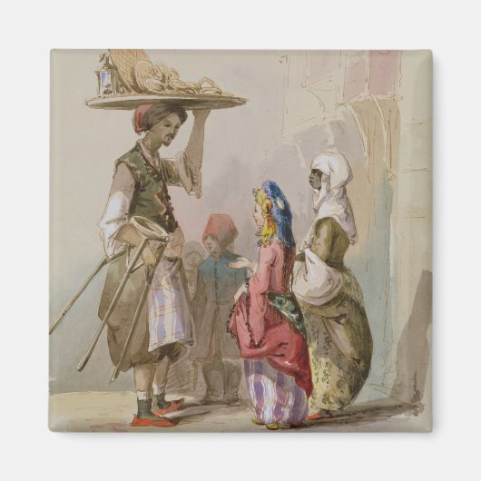 Ein Topfverkäufer, c.1855 Magnet (Vorne)