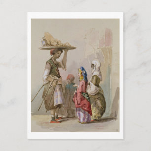 Ein Topfverkäufer, c.1855 Postkarte