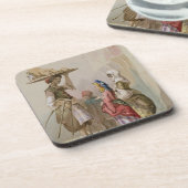 Ein Topfverkäufer, c.1855 Untersetzer (Linke Seite)