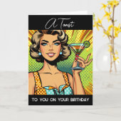 Ein Toto für Sie am Geburtstag Karte (Gelbe Blume)