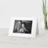 Ein Touch-Ein Kuss Karte (Vorderseite)