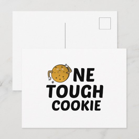 EIN TOUGH COOKIE POSTKARTE (Vorne/Hinten)