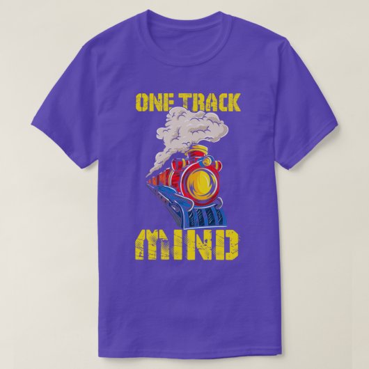 Ein Track Mind lustiges Geschenk für Trainingslieb T-Shirt (Design vorne)