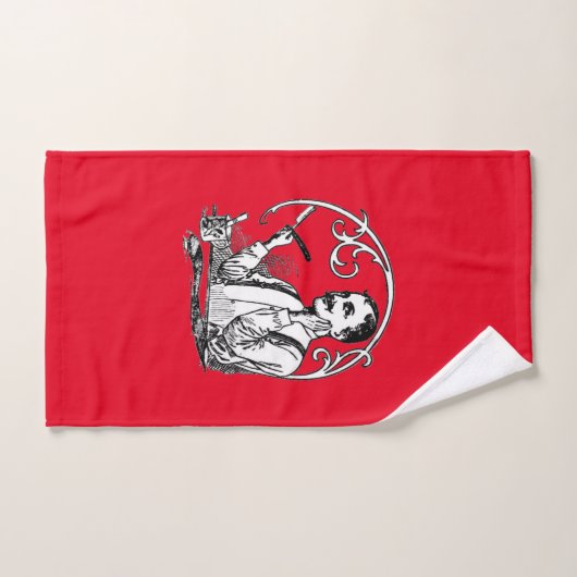 Ein traditionelles Handtuch mit Schatten (Handtuch)