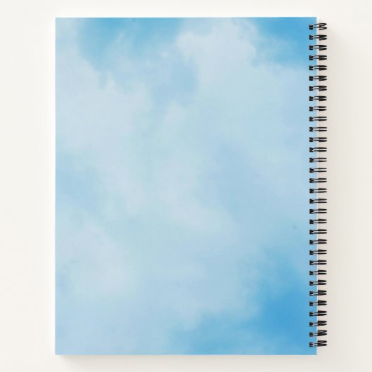 Ein tragbares Notebook, das problemlos aufzeichnen Notizblock (Rückseite)