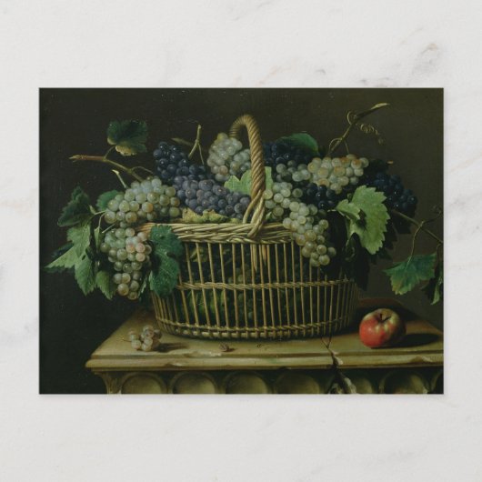 Ein Traubenkorb Postkarte (Vorderseite)