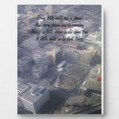 Ein Traum eines Kindes Fotoplatte (Vorderseite)