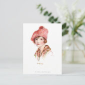 EIN TRAUM FAIRER FRAUEN POSTKARTE (Stehend Vorderseite)