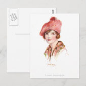 EIN TRAUM FAIRER FRAUEN POSTKARTE (Vorne/Hinten)