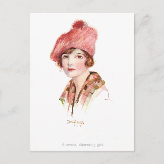 EIN TRAUM FAIRER FRAUEN POSTKARTE (Vorderseite)