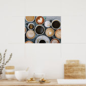 Ein Traum für Kaffee Poster (Küche)