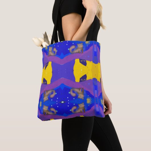 Ein Traum für Katzen Tasche (Von Nahem)