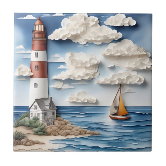 Ein Traum vom Meer Fliese (Vorderseite)