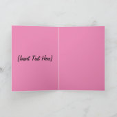 Ein Traum von Blume Dankeskarte (Innenseite)