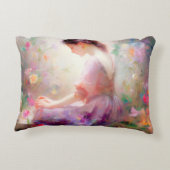 Ein Traum von Blume Dekokissen (Rückseite)