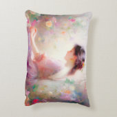 Ein Traum von Blume Dekokissen (Rückseite(Vertikal))