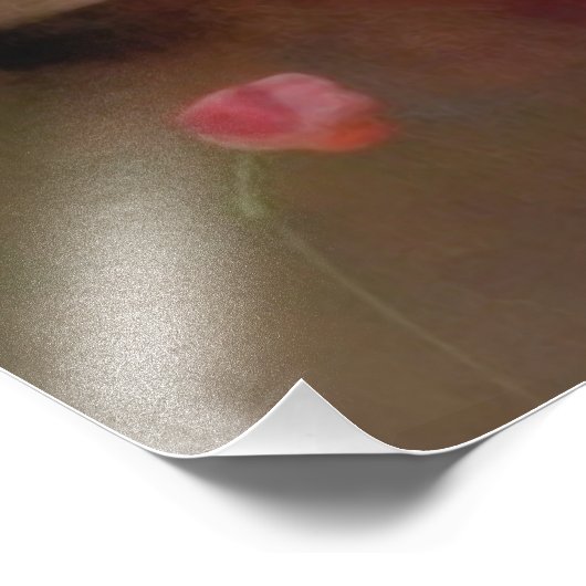 Ein Traum von Blume Fotodruck (Ecke)