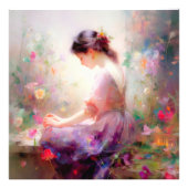 Ein Traum von Blume Fotodruck (Vorne)