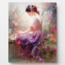 Ein Traum von Blume Fotoplatte