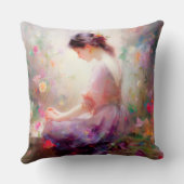 Ein Traum von Blume Kissen (Rückseite)