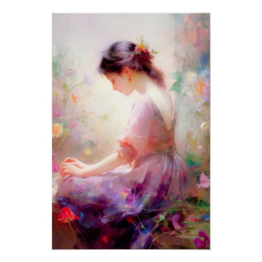 Ein Traum von Blume Poster (Vorderseite)