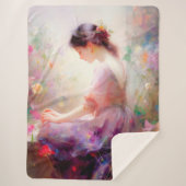 Ein Traum von Blume Sherpadecke (Vorderseite)