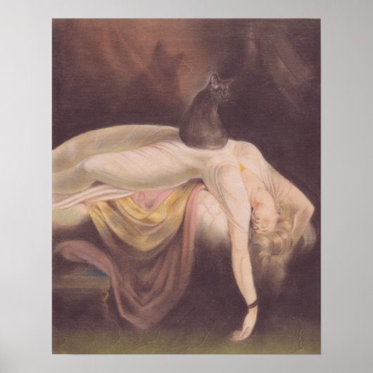 Ein Traum von Henry Fuseli in der Mitternacht Poster (Vorne)