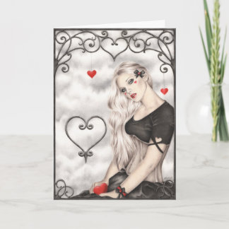 Ein Traum von Liebe Grußkarte Feiertagskarte