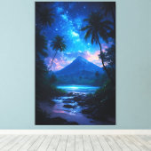 Ein Traum von Nusantara Leinwanddruck (Insitu (Holzboden))