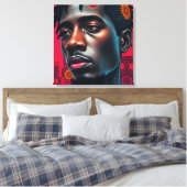 Ein Träumer Leinwanddruck (Insitu (Schlafzimmer))
