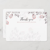 Ein Traumflatter mitten im Sommer Vielen Dank Dankeskarte (Vorne/Hinten)