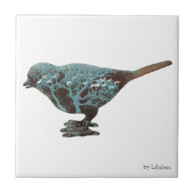 Ein traumhaftes Bild eines Spaters in Blautönen