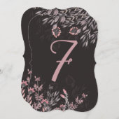 Ein Traumtisch für die Sommernacht, 7 doppelseitig Einladung (Vorne/Hinten)