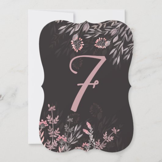 Ein Traumtisch für die Sommernacht, 7 doppelseitig Einladung (Vorderseite)