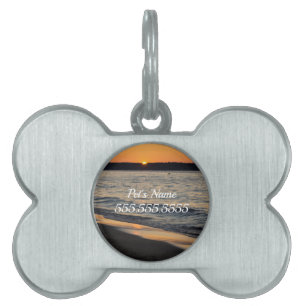 Ein Traverse Sunset Pet Tag Tiermarke